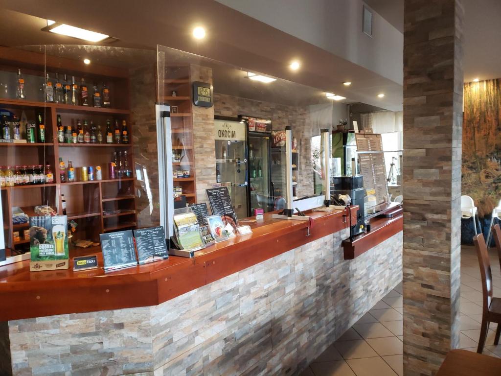 Lounge alebo bar v ubytovaní Noclegi u Danusi