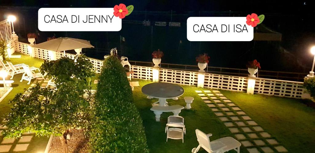 Vonkajšia záhrada v ubytovaní Casa Isa
