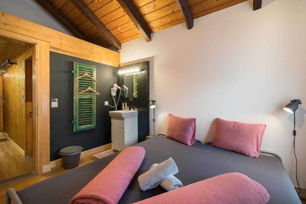Posezení v ubytování Balmers Hostel