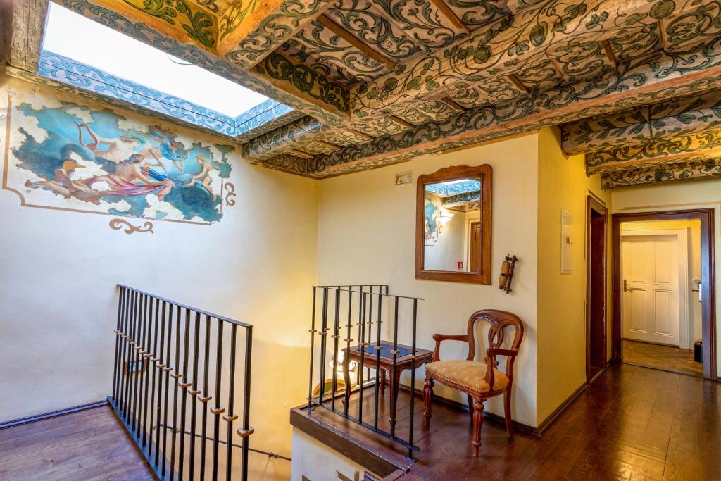 Posezení v ubytování Residence U Černého Orla