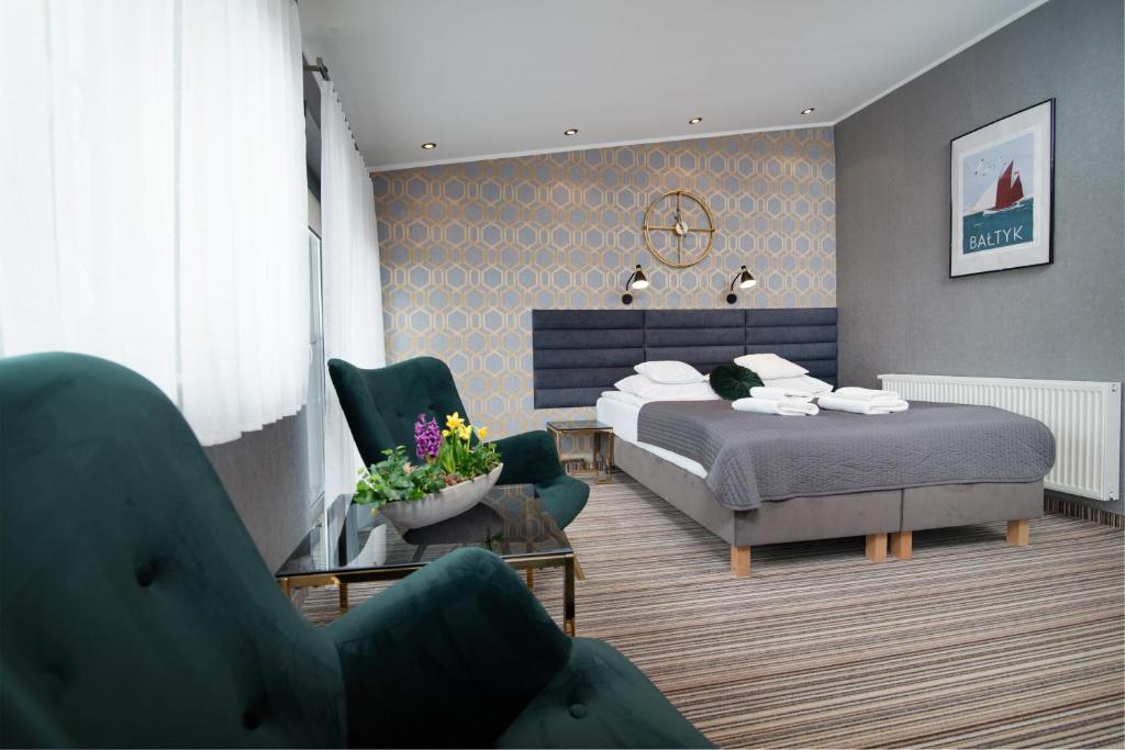 Posezení v ubytování Hotel Rejs