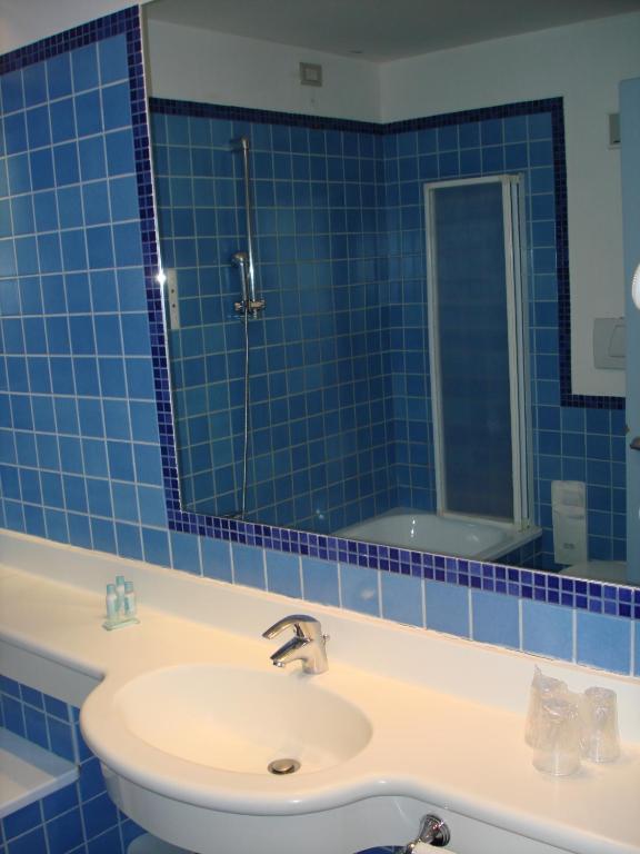Koupelna v ubytování Hotel Express Aosta East