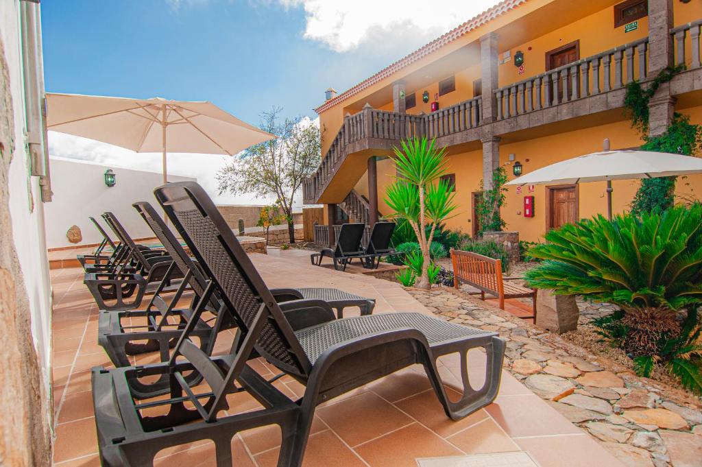 Un balcón o terraza de Hotel El Tejar & Spa