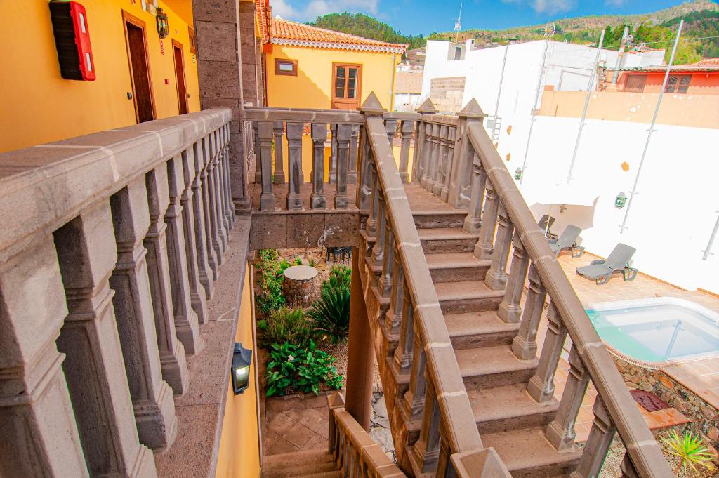 Un balcón o terraza de Hotel El Tejar & Spa