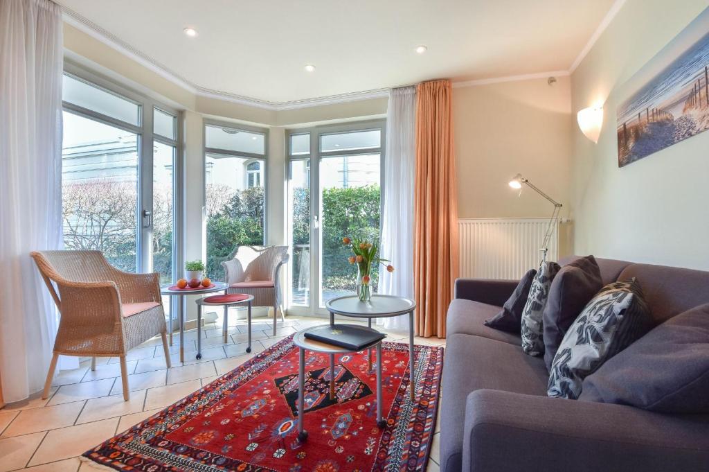 Khu vực ghế ngồi tại Residenz Bleichröder 10