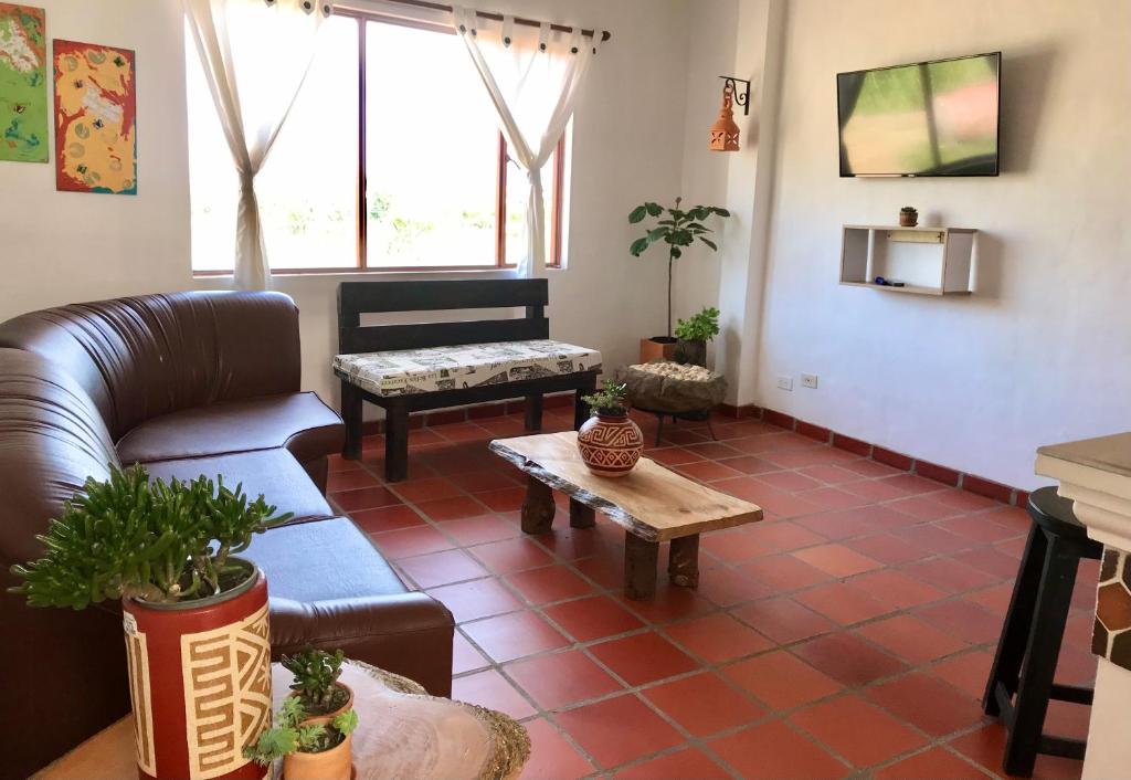 Posezení v ubytování Villa del Sol - Apartamentos Turísticos