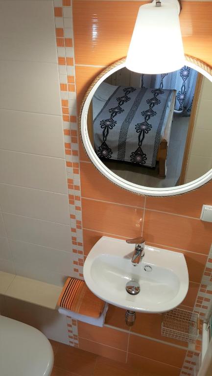 Kúpeľňa v ubytovaní VILLA JAGODOVO Biały Dunajec