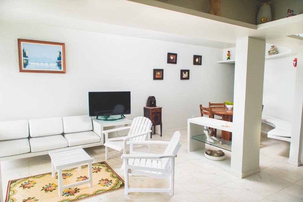  Lindo e aconchegante apto com Wi-Fi à beira-mar