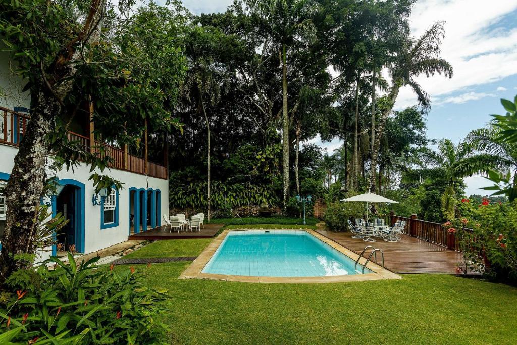  Fazenda Colonial na praia Domingas Dias em Ubatuba