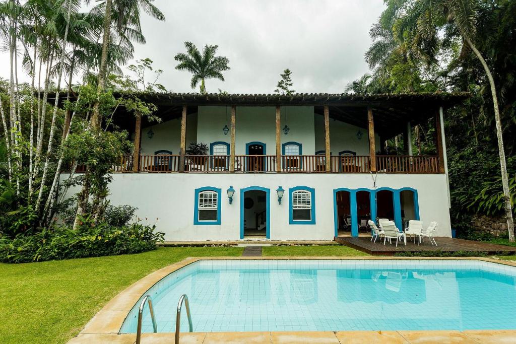  Fazenda Colonial na praia Domingas Dias em Ubatuba