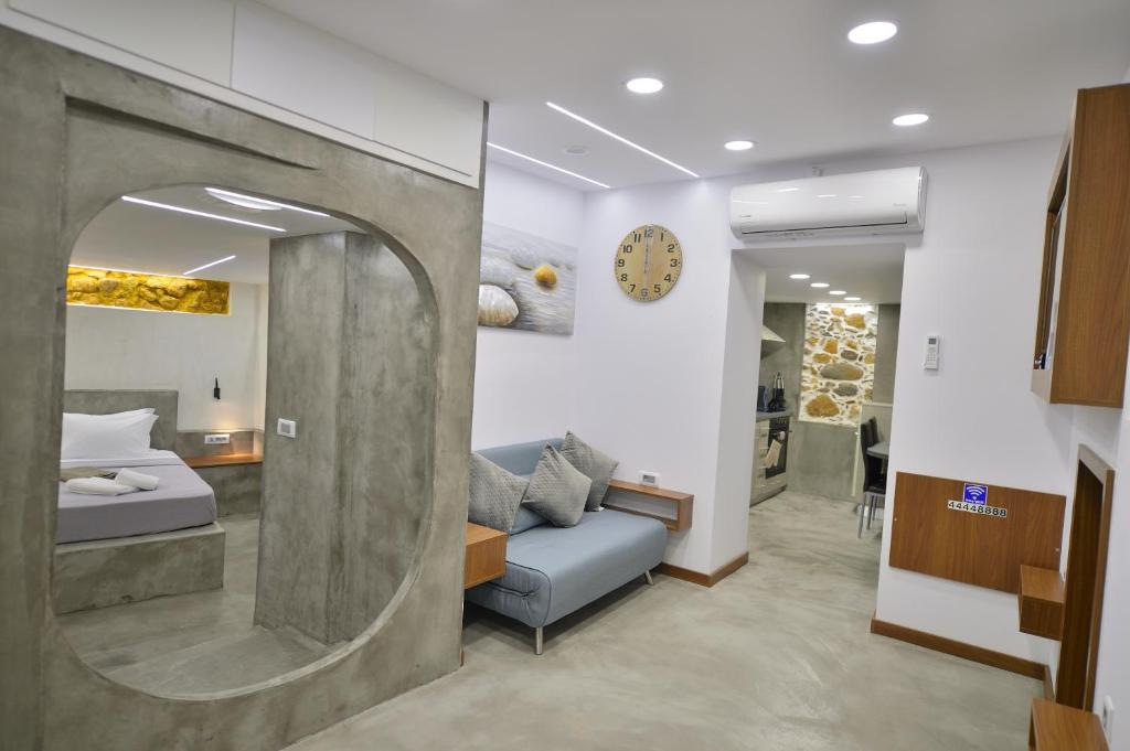 Posteľ alebo postele v izbe v ubytovaní CAVE Luxury House