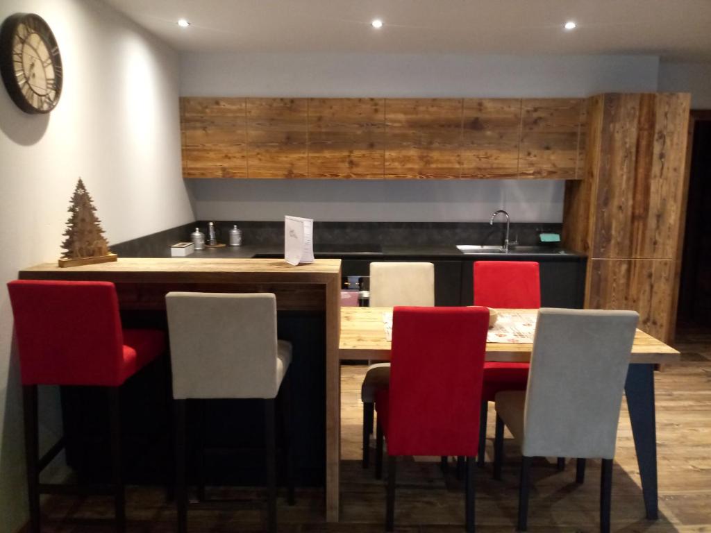 A kitchen or kitchenette at Baita Ricky