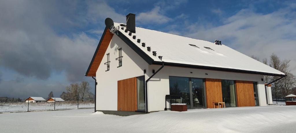 VILLA RA with garden and sauna at the Baltic Sea v zime