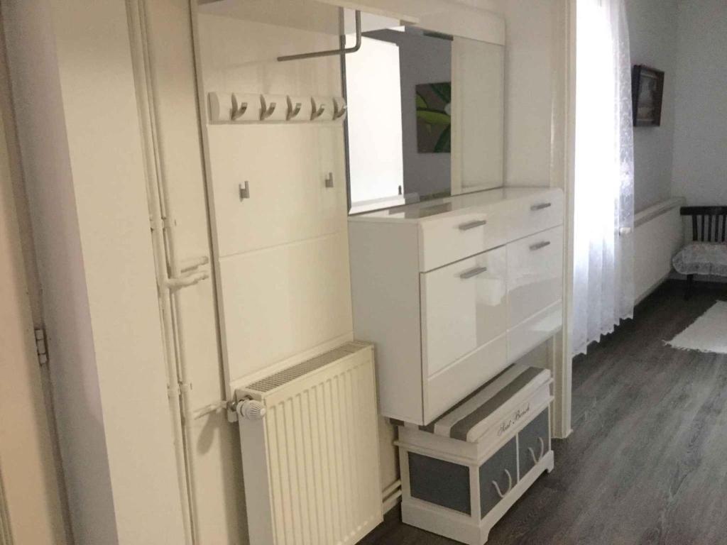 Kuchyň nebo kuchyňský kout v ubytování Holiday Home Balatonbereny 2