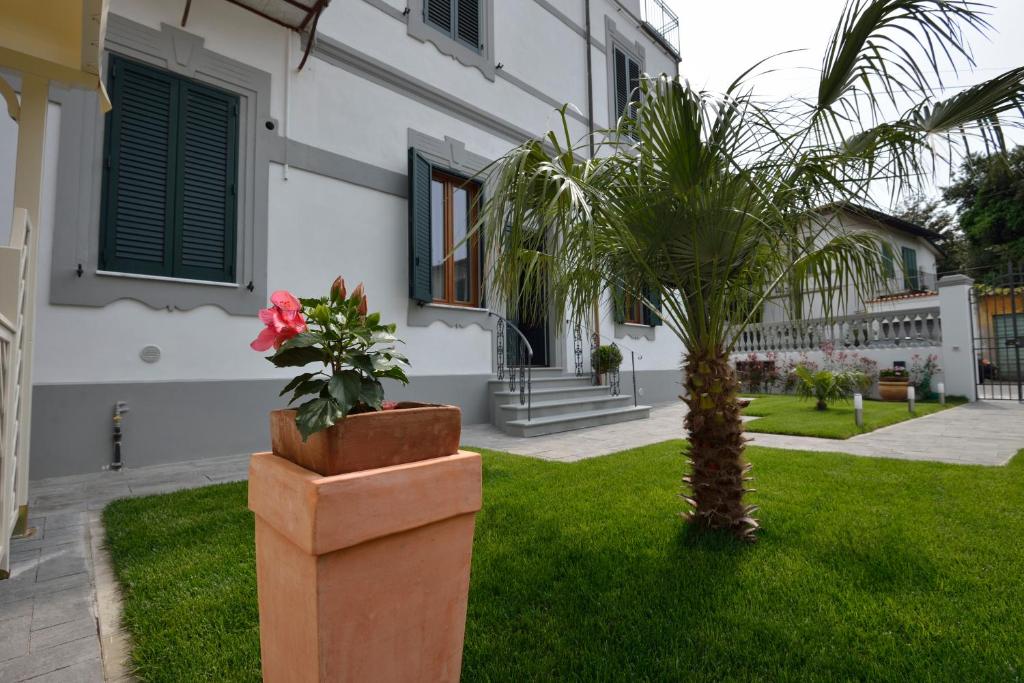 Zahrada ubytování B&B Relais Paradise