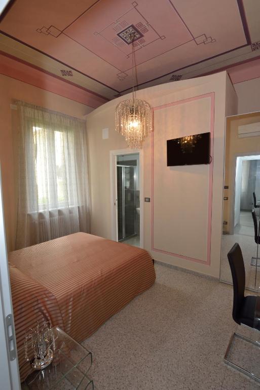TV a/nebo společenská místnost v ubytování B&B Relais Paradise