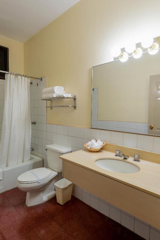 Koupelna v ubytování Hotel Santa Maria de Comayagua