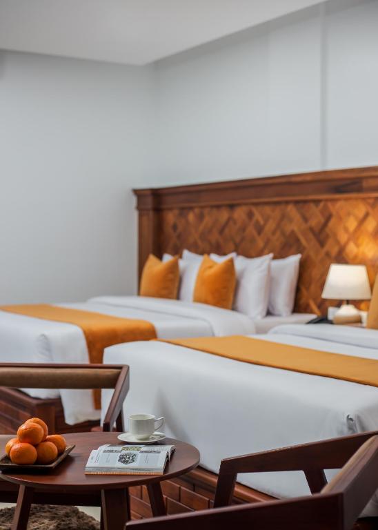 Postel nebo postele na pokoji v ubytování Homewood Hotel By Seuya Hotel