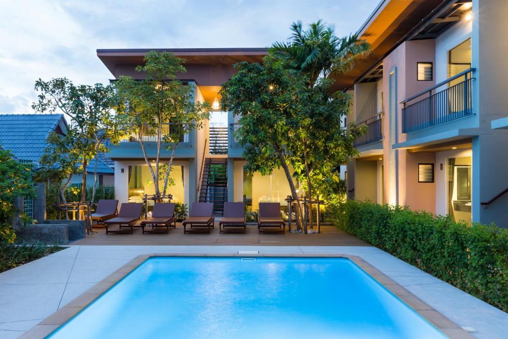 Bazén v ubytování Parida Resort nebo v jeho okolí