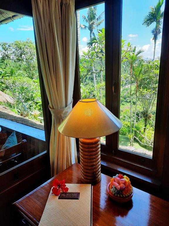 Zahrada ubytování Alam Indah Ubud