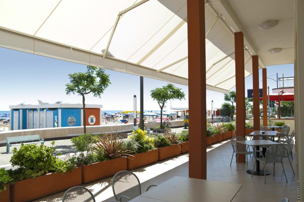 Restaurace v ubytování Hotel Ideale Mare
