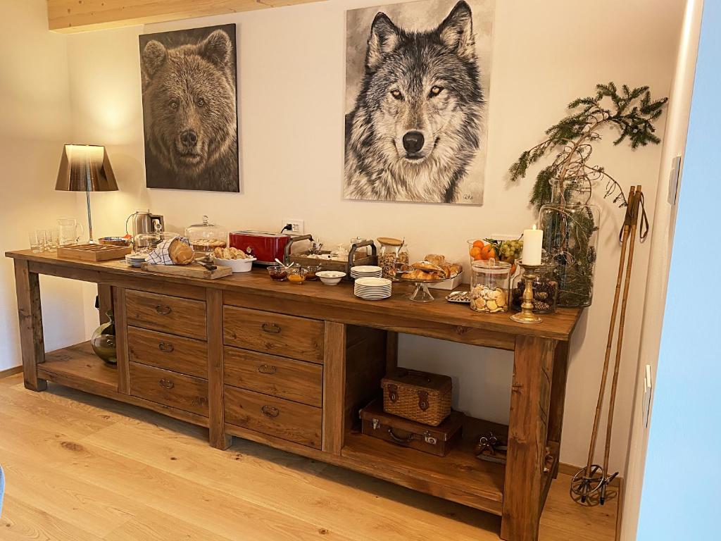 Cibo presso il bed & breakfast o nelle vicinanze