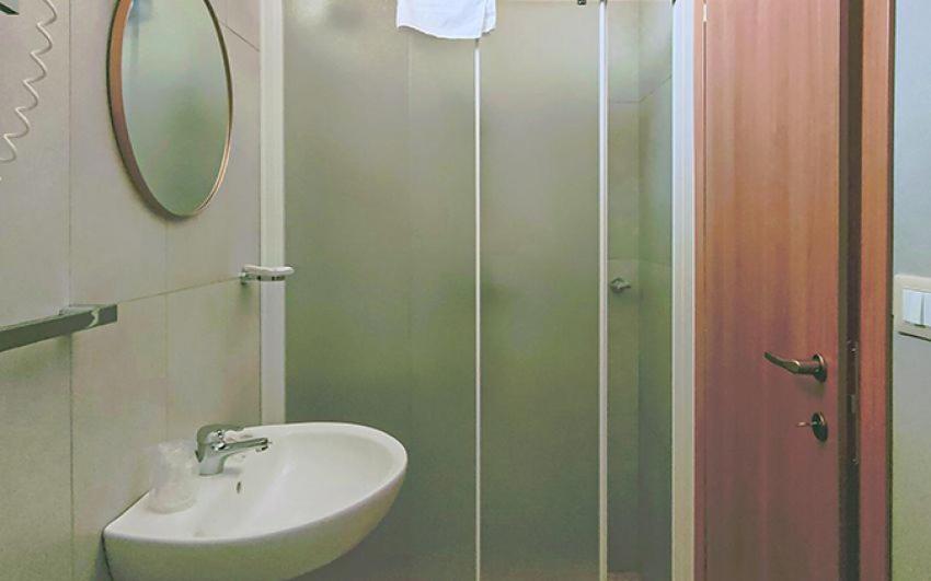 Koupelna v ubytování Hotel Buenos Aires