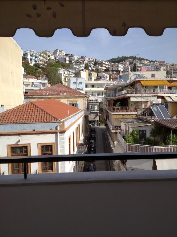 A balcony or terrace at Precious Diamond with view - parking place and superfast WiFi