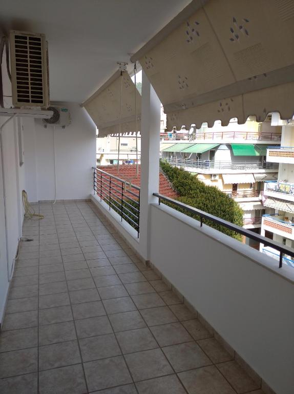 A balcony or terrace at Precious Diamond with view - parking place and superfast WiFi