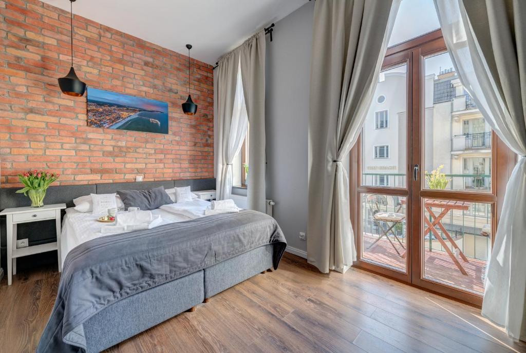 Apartamenty Bema4 Sopot - Double Room With Balcony