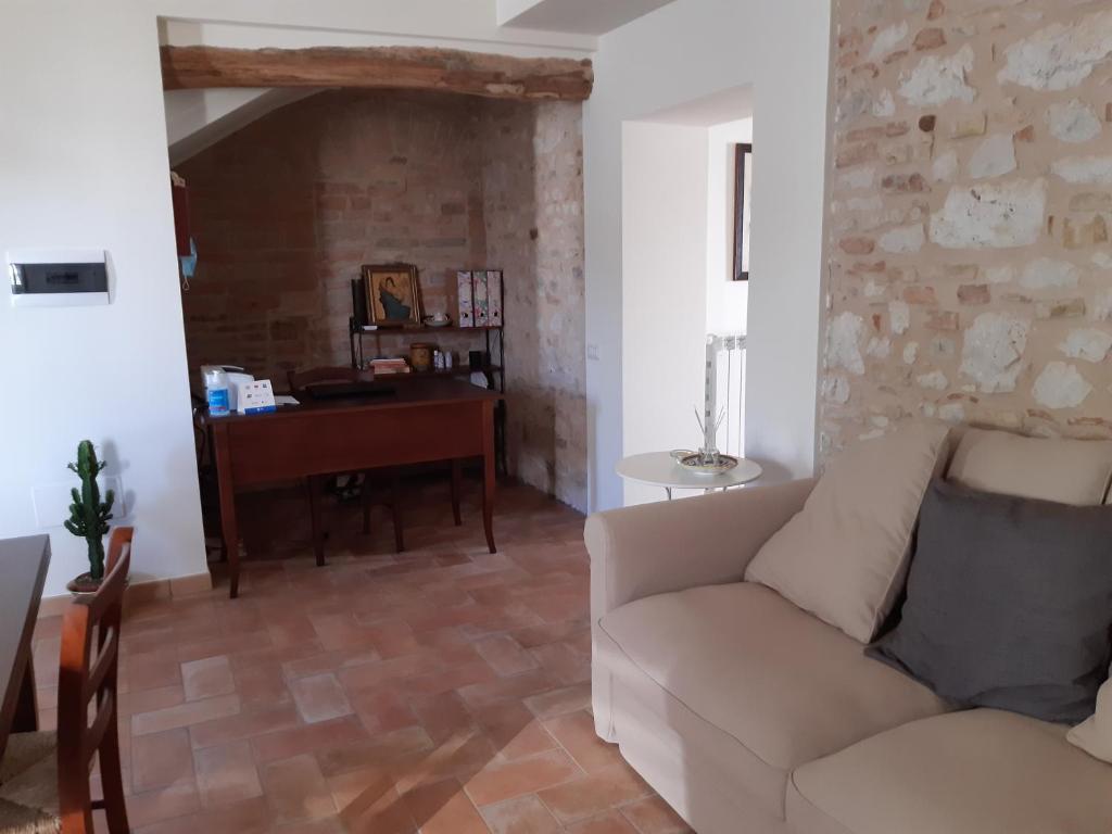 Posezení v ubytování Casa Cardarella