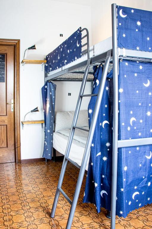 Litera o literas de una habitación en Posada Verona Hostel