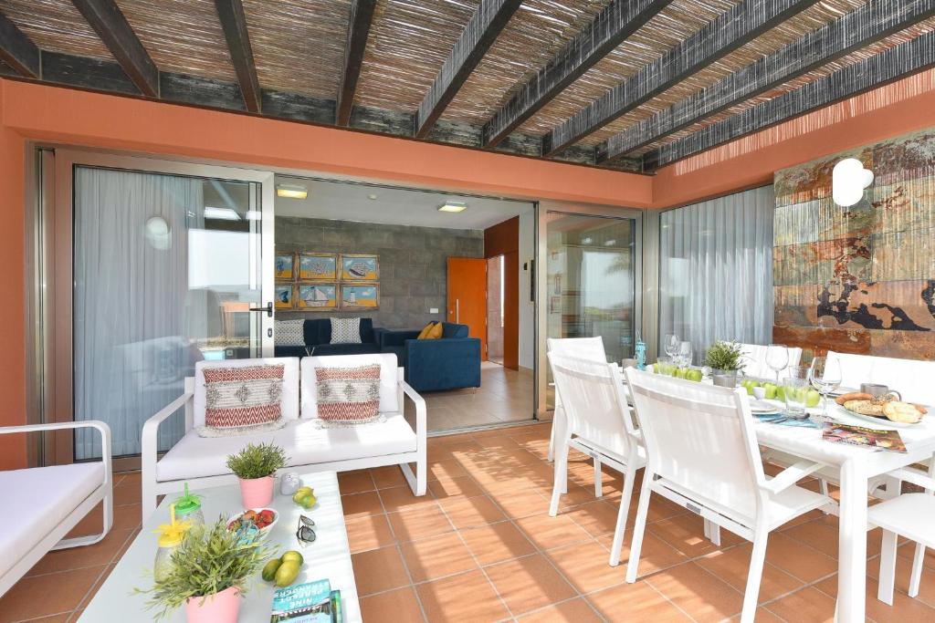 A seating area at Albatross by VillaGranCanaria