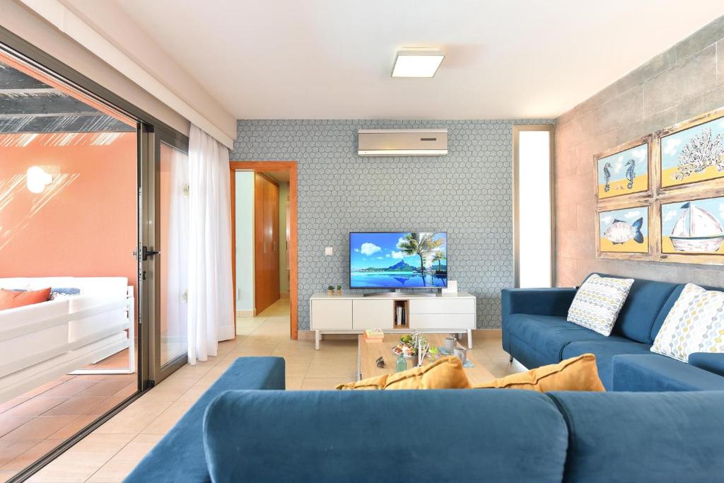 A television and/or entertainment centre at Albatross by VillaGranCanaria