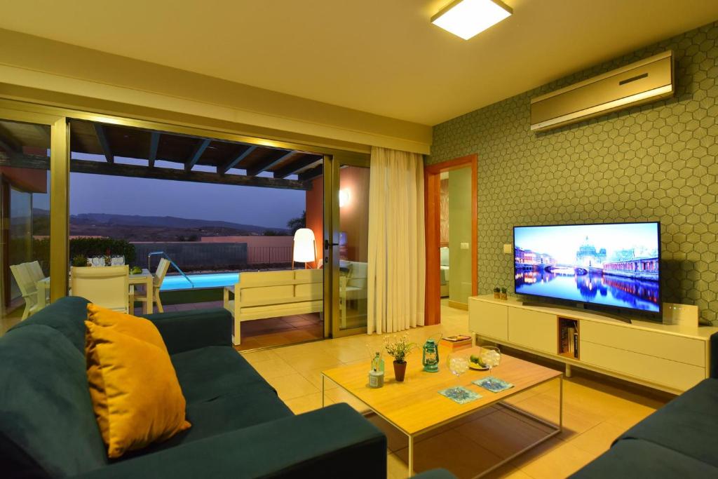 A television and/or entertainment centre at Albatross by VillaGranCanaria