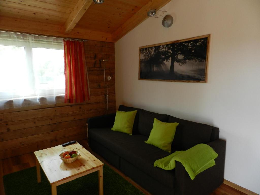 Posezení v ubytování Apartment Wohlesser