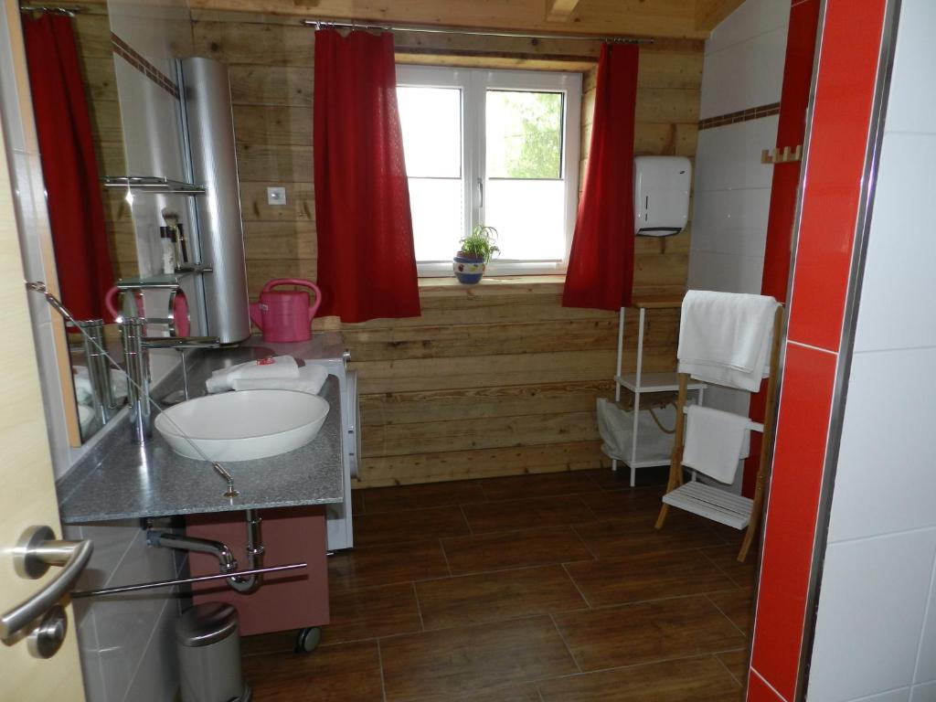 Koupelna v ubytování Apartment Wohlesser