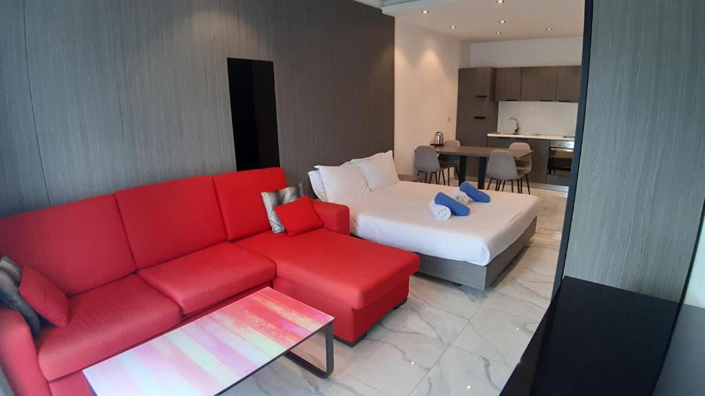 Photo de la galerie de l'établissement Hub apartment, à San Ġiljan