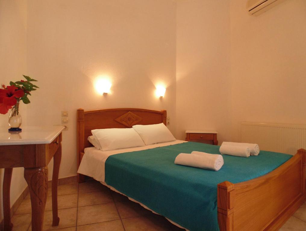 Postel nebo postele na pokoji v ubytování Villa Melini