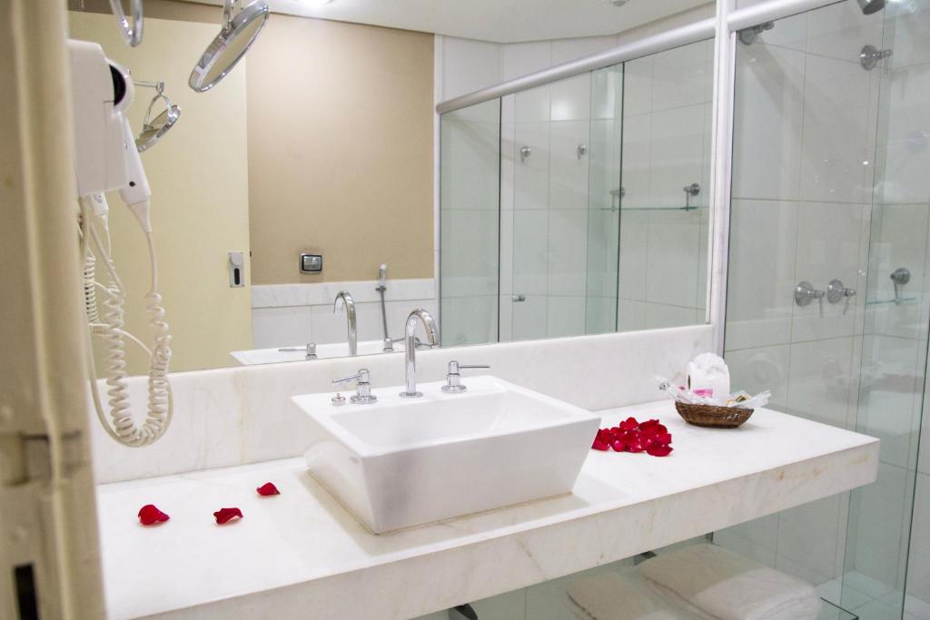 Koupelna v ubytování Bahiamar Hotel