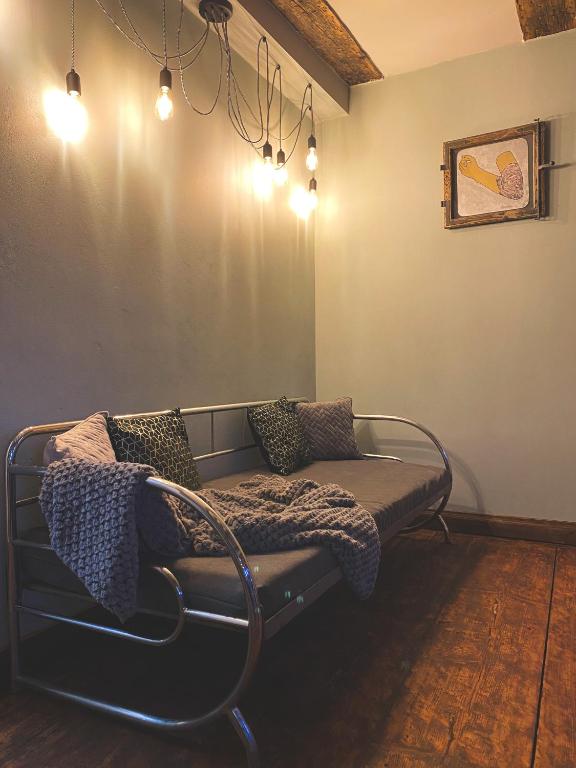Posezení v ubytování Penzion U Fridy Apartman 1