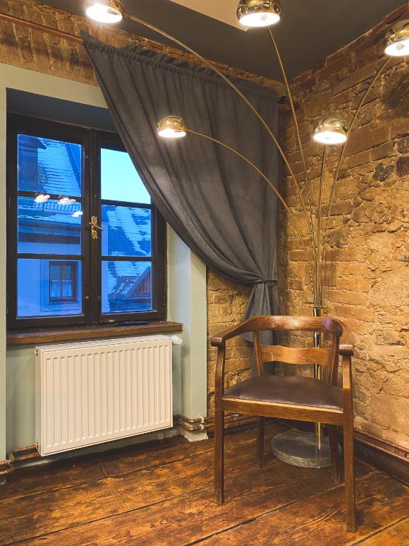 Posezení v ubytování Penzion U Fridy Apartman 1