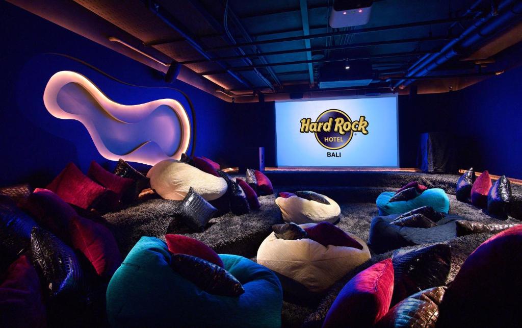 Posezení v ubytování Hard Rock Hotel Bali