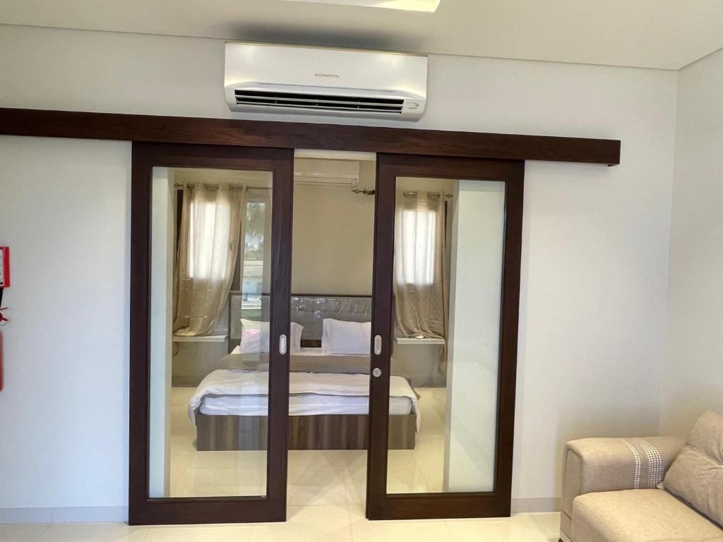 Posezení v ubytování Mokango Apartment Hawana Salalah