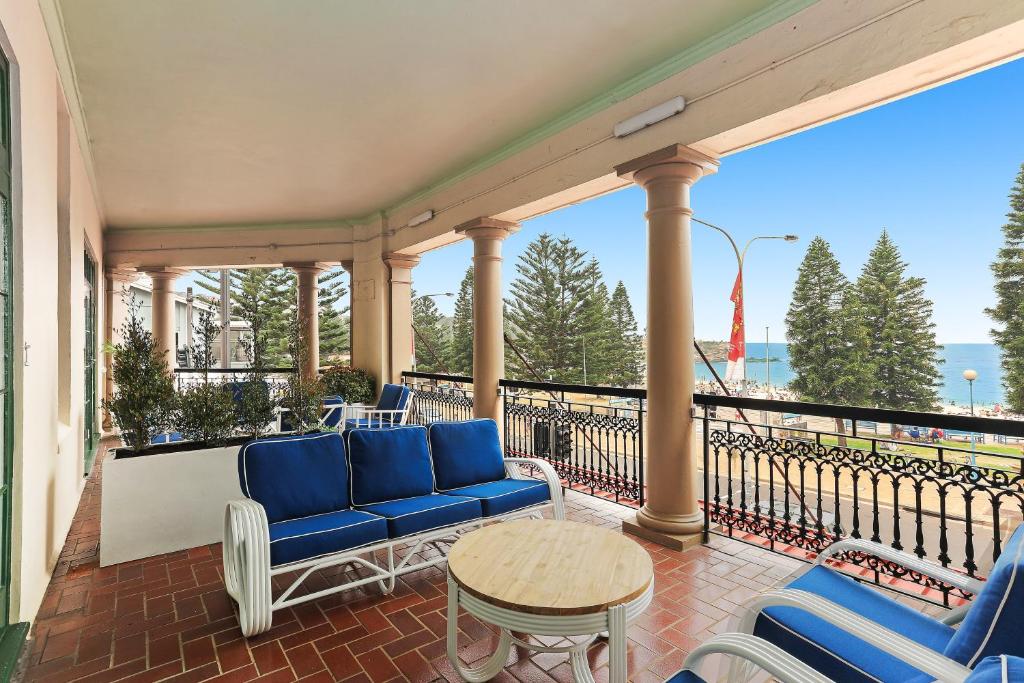 Balkón nebo terasa v ubytování Coogee Bay Hotel