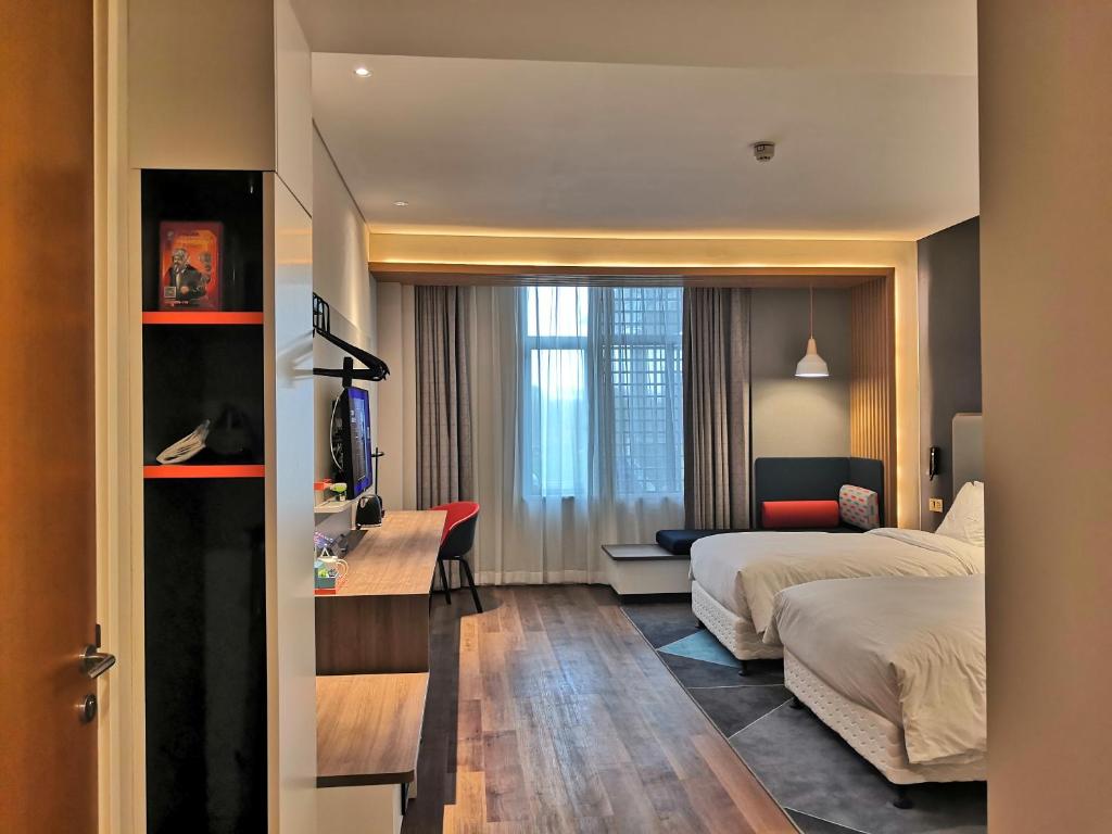 Holiday Inn Express Pinghu, an IHG Hotel - Sala Twin Standard - Acessível