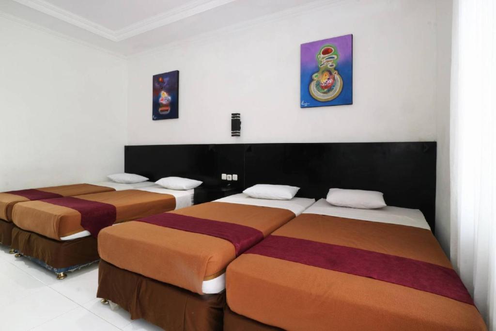 Postel nebo postele na pokoji v ubytování Narima Resort Hotel