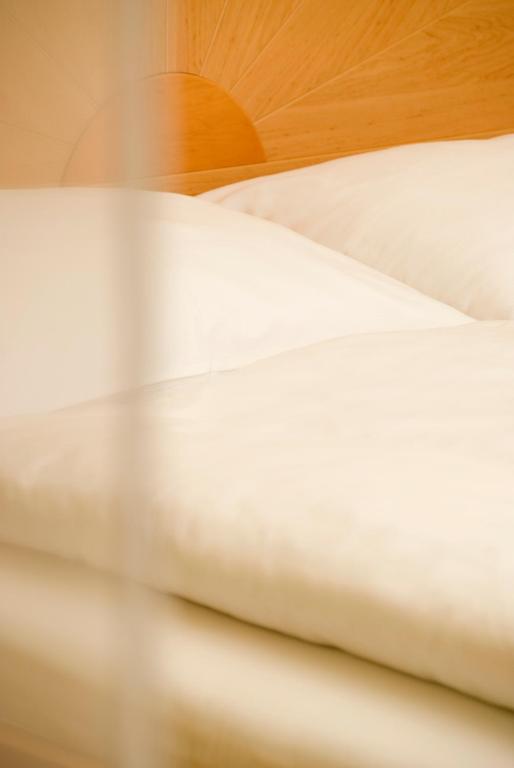 Postel nebo postele na pokoji v ubytování Hotel Neustifter