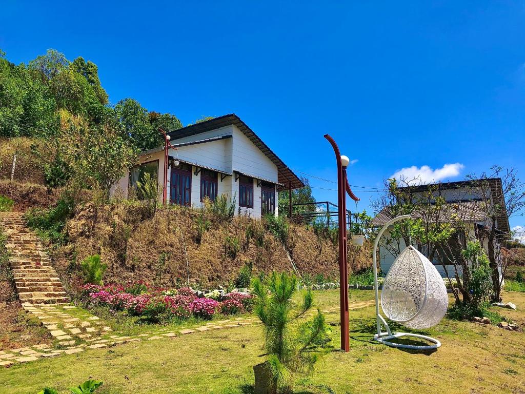 Zahrada ubytování Cánh Đồng Mây Homestay Đà Lạt