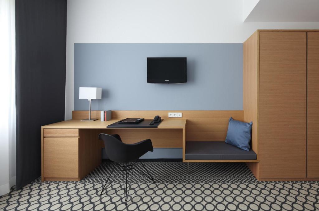 TV a/nebo společenská místnost v ubytování Hotel Otterbach